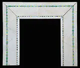 Marble and Mosaic Glass Fireplace Surround by Tiffany Studios, offered Jun 2017