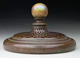 Acid Etched Heat Cap by Tiffany Studios, offered Jun 2017