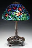 Blue Tulip Table Lamp by Tiffany Studios, offered Jun 2017