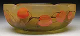 Japanese Lantern Cameo Bowl by Daum, offered Jun 2017