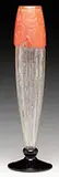 Schneider, Wheel-Carved Poppy Vase