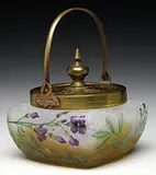 Cameo and Enamel Covered Box by Daum, offered Jun 2017