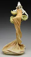 Dancing Lady Figural Vide Poche by Amphora, offered Jun 2017