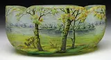 Lake Scene Bowl by Daum, offered Jun 2017