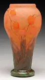 Chinese Lantern Vase by Daum, offered Jun 2017