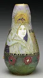 Amphora, Veiled Lady Portrait Vase