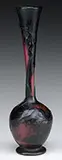Martele Lily-Of-The-Valley Vase by Daum, offered Jun 2017