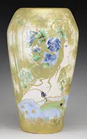 Monumental Flower Woman Vase by Amphora, offered Jun 2017