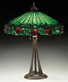 Handel, Rose Border Table Lamp