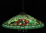 Leaded Chandelier by Duffner & Kimberly, sold Jun 2017