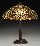 Leaded Glass Table Lamp by Duffner & Kimberly, offered Jun 2017