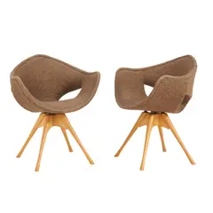 Grant Featherston, PAIR OF 'CONE' DINING CHAIRS