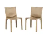 Mario Bellini, EIGHT CAB 412 CHAIRS FOR CASSINA