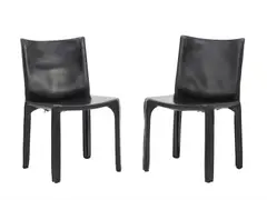 Mario Bellini, EIGHT CAB 412 CHAIRS FOR CASSINA