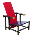 Gerrit Rietveld, ROODBLAUWE STOEL CHAIR FOR CASSINA