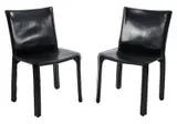 Mario Bellini, SET OF FOUR 'CAB' CHAIRS FOR CASSINA