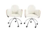 Vico Magistretti, PAIR OF 'INCISA' ARMCHAIRS FOR DE PADOVA