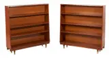 Schulim Krimper, PAIR OF BOOKSHELVES