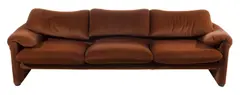 'MARALUNGA' SOFA FOR CASSINA by Vico Magistretti, Original upholstery, sold Apr 2019