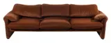 'MARALUNGA' SOFA FOR CASSINA by Vico Magistretti, Original upholstery, sold Apr 2019