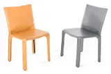 Mario Bellini, TWO 412 'CAB' CHAIRS FOR CASSINA