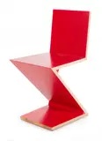 Gerrit Rietveld, 280 'ZIG ZAG' CHAIR FOR CASSINA