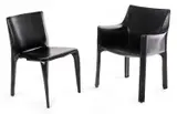Mario Bellini, BULL CHAIR & 413 'CAB' CHAIR FOR CASSINA