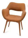 Grant Featherston, A310 SPACE CHAIR, Original upholstery, stamped