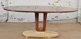 Guglielmo Ulrich, Oval table, rosewood on marble base