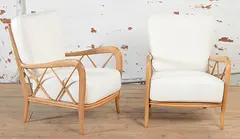 Pair of armchairs by Paolo Buffa, sold Nov 2015
