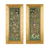 Minton, PAIR OF FRAMED AESTHETIC MOVEMENT TILE PANELS, CIRCA 1880, 1880