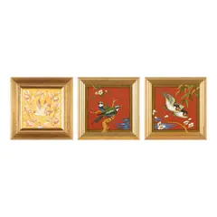 Mintons, FRAMED BIRD TILE PANEL, CIRCA 1870, 1870