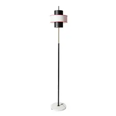 Stilnovo, FLOOR LAMP, black enamelled metal