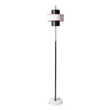 Stilnovo, FLOOR LAMP, black enamelled metal