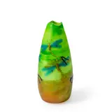 Schneider, LIBELLULES VASE, CIRCA 1920, 1920, mottled glass