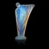 Etling, 'NUE AU BRAS TENDU', CIRCA 1925, 1925, opalescent glass