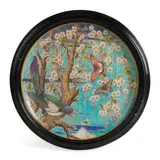 Minton, AESTHETIC MOVEMENT WALL PLAQUE, CIRCA 1870