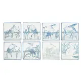 Minton, GROUP OF EIGHT AESTHETIC MOVEMENT TILES, CIRCA 1880