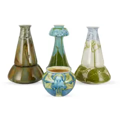 Mintons, ‘SECESSIONIST WARE’ VASE, 1903, 1903, relief moulded and block printed earthenware