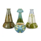 Mintons, ‘SECESSIONIST WARE’ VASE, 1903, 1903, relief moulded and block printed earthenware
