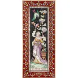 Minton, TILE PANEL, 'LA REINE FLORE', CIRCA 1880