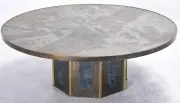 Philip and Kelvin Laverne, Round Coffee Table Chan, 1965