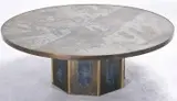 Round Coffee Table Chan by Philip and Kelvin Laverne, 1965, sold Jun 2020
