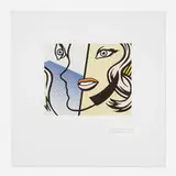 Roy Lichtenstein, Untitled Head (CalArts Twenty-Fifth Anniversary 1969-70), 1995, offset lithograph in colors