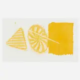 James Rosenquist, Black Star 2nd State, 1978, etching and aquatint with pochoir