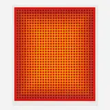 Sequential Chroma by Julian Stanczak, 1978, screenprint in colors, sold Apr 2022