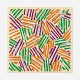Jasper Johns, Untitled, 1977, screenprint in colors on Patapar printing parchment