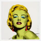 Thierry Guetta, Marilyn (Unique), 2016, screenprint with hand-painting on paper