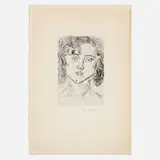 Henri Matisse, Mlle M.M. (from the Cinquante Dessins portfolio)