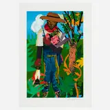 Romare Bearden, The Lantern, 1979, lithograph in colors